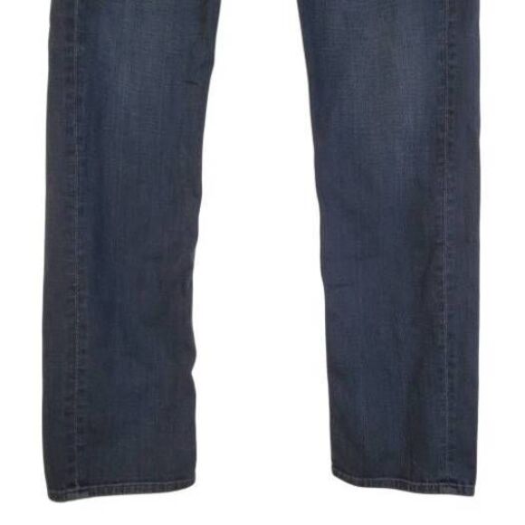 7 For All Mankind Men’s The Straight Vintage Perennial Dark Wash Jeans 34 - Picture 3 of 11